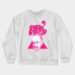 Pink Freud Old Crewneck Sweatshirt